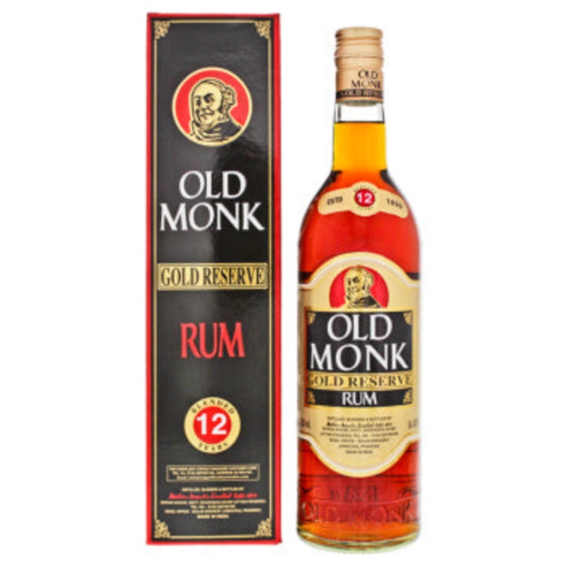 Old Monk Gold 12 Year Old Rum | 700ML