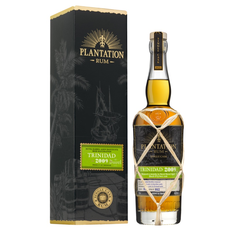 Plantation Trinidad 2009 Beer Cask Finish (Proof 90.4) Rum | 700ML