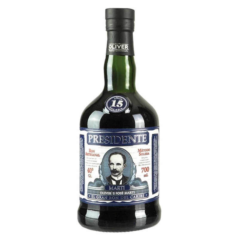 Presidente Marti 15 Year Old Solera Rum | 700ML