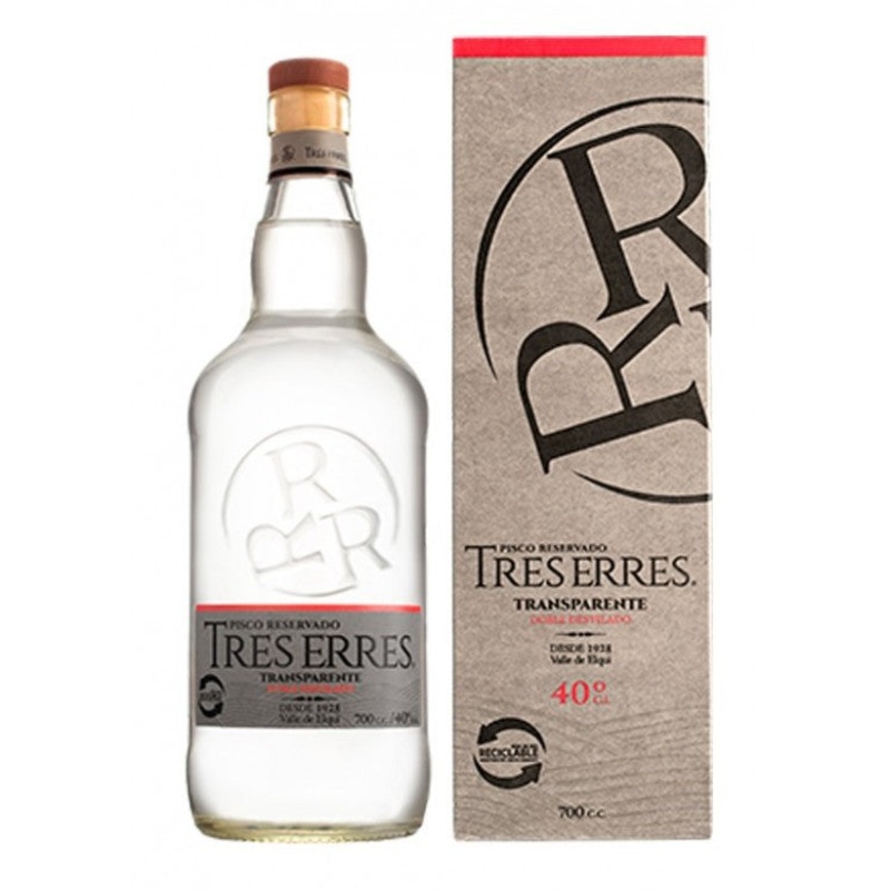 Reservado Tres Erres Transparente Pisco | 700ML