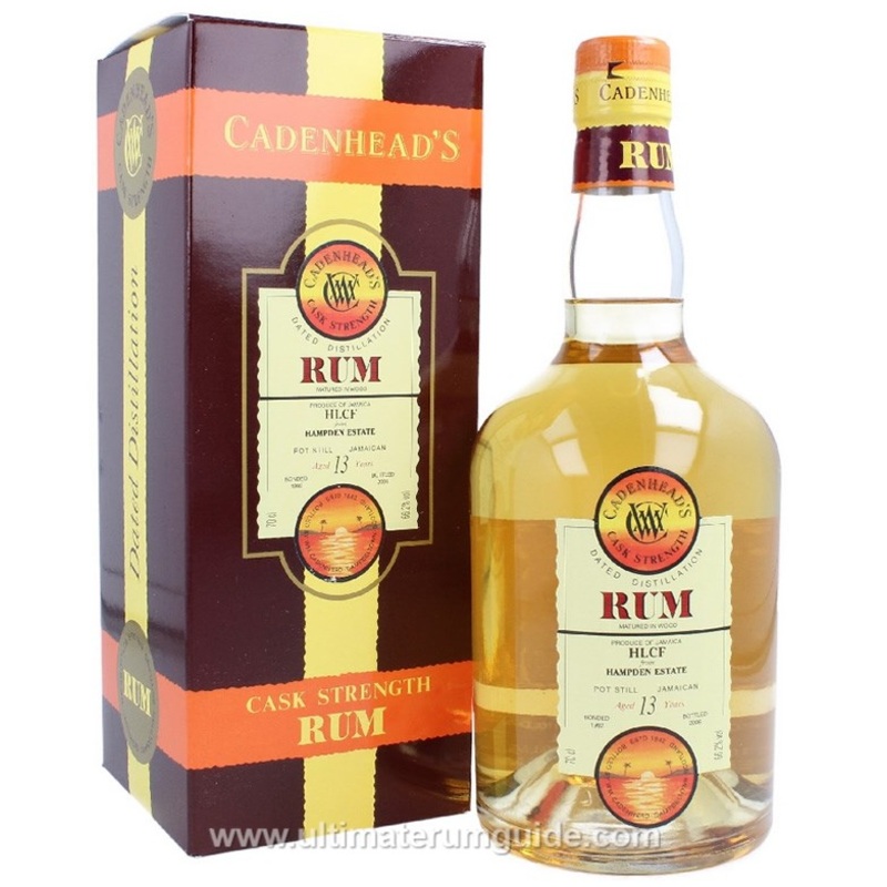 Cadenhead's Cask Strength Jamaica 13 Year Old Rum