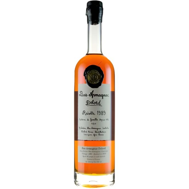 Delord 30 year Old Vintage 1989 Armagnac