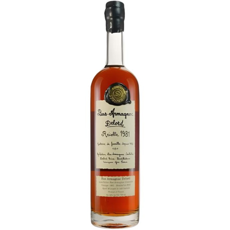 Delord 40 year Old Vintage 1981 Armagnac