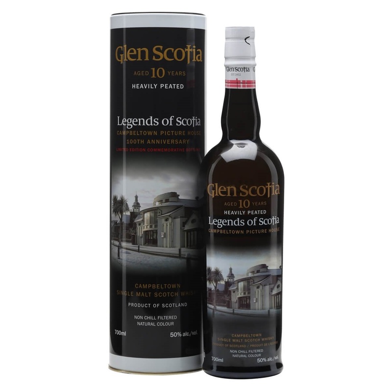 Glen Scotia 10 Year Old Heavily Peated Campbeltown Single Malt Scotch Whisky