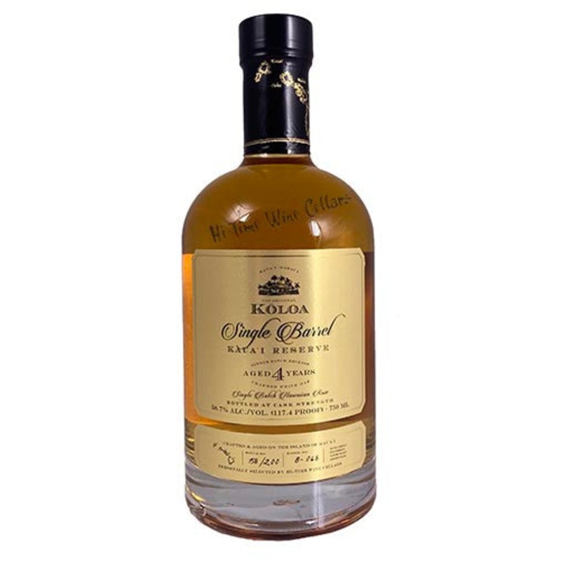 Koloa Kaua'i Reserve Single Batch 4 Year Old Hawaiian Rum