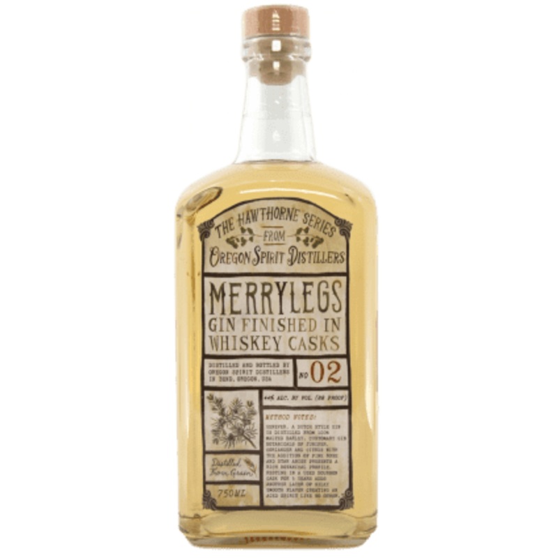 Oregon Spirit Single Barrel Merrylegs Finished in Whiskey Casks Tasters Club Gin