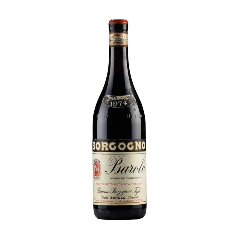 1974 | Giacomo Borgogno & Figli | Barolo Riserva