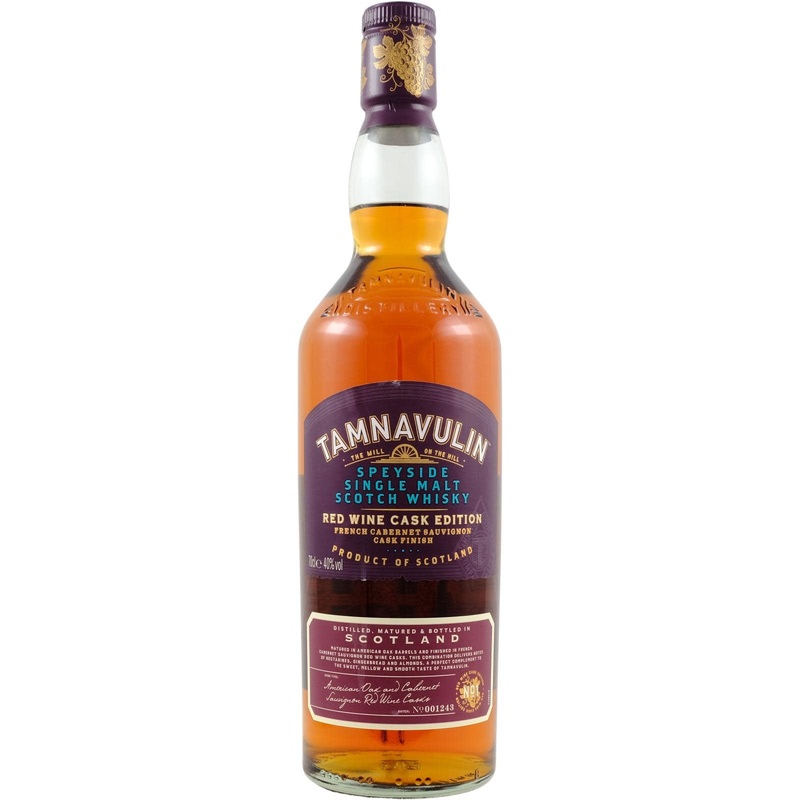 Tamnavulin Red Wine Cask Edition Cabernet sauvignon Finish Scotch Whisky | 700ML