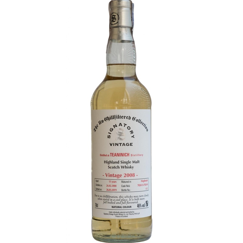 Teaninich 11 Year Old (D.2008, B.2019) Signatory Vintage Scotch Whisky | 700ML
