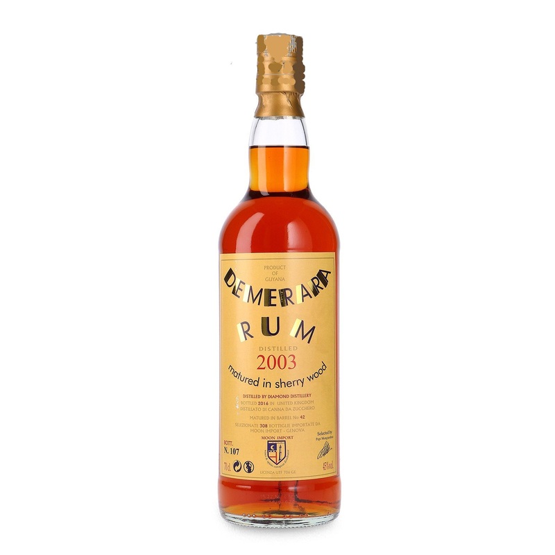 Demerara Moon Collection, (D.2003 B.2016) (Proof 90) Rum | 700ML