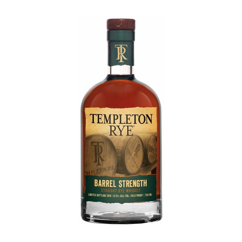 Templeton Barrel Strength (2019 Release) (Proof 115.8) Straight Rye Whiskey | 700ML