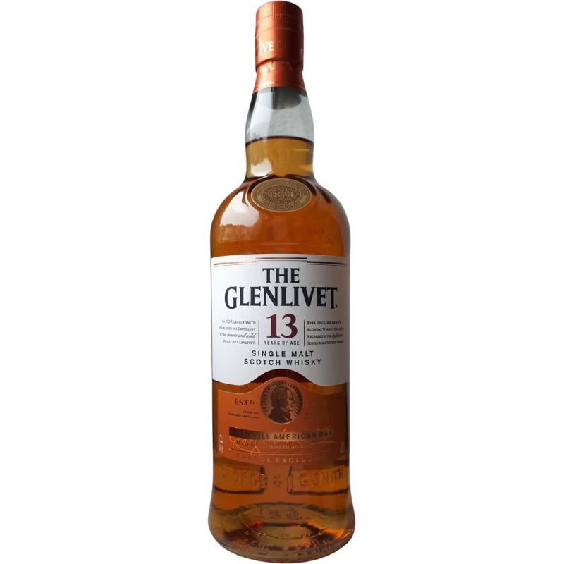 The Glenlivet 13 Year Old First Fill American Oak Single Malt Scotch Whisky | 700ML