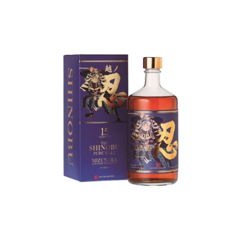 The Shin 15 Year Old Pure Malt Mizunara Oak Finish Whisky | 700ML