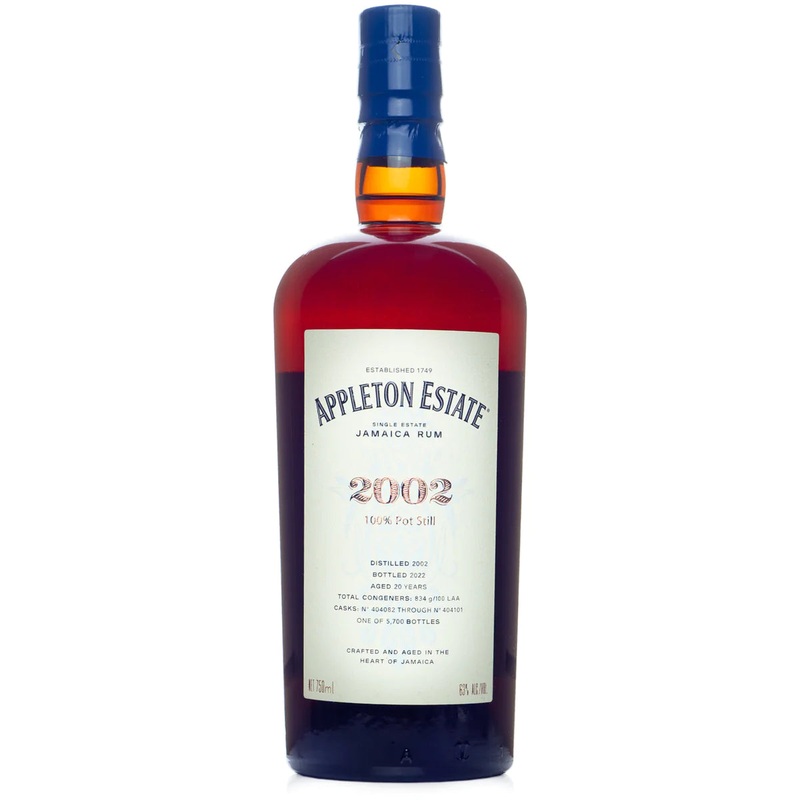 Appleton Estate The Hearts Collection 2002 20 Year Old Single Estate Jamaica Rum
