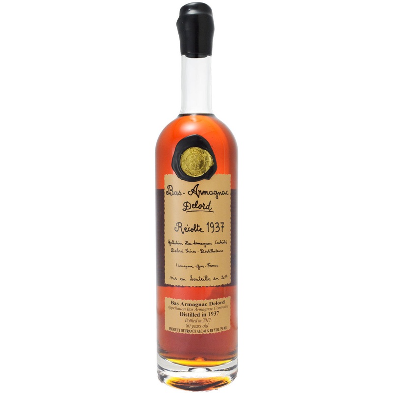 Delord 80 year old Vintage 1937 Armagnac