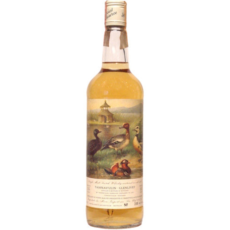 Tamnavulin- Glenlivet 15 Year Old Moon Import The Birds Scotch Whisky