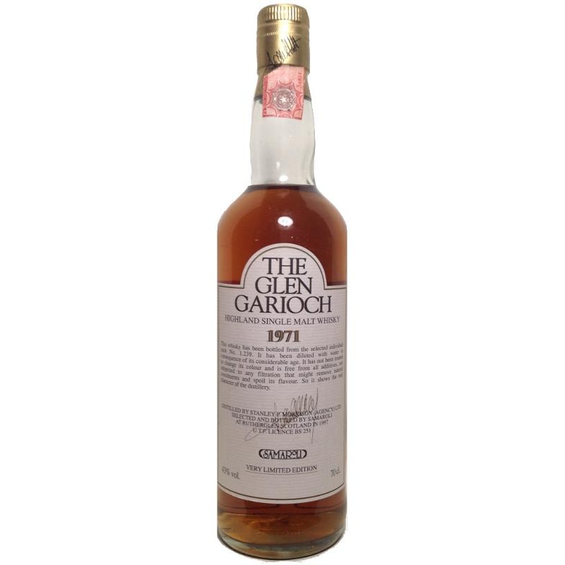 The Glen Garioch 1971 (Bottled 1997) Samaroli Single Malt Whisky | 700ML