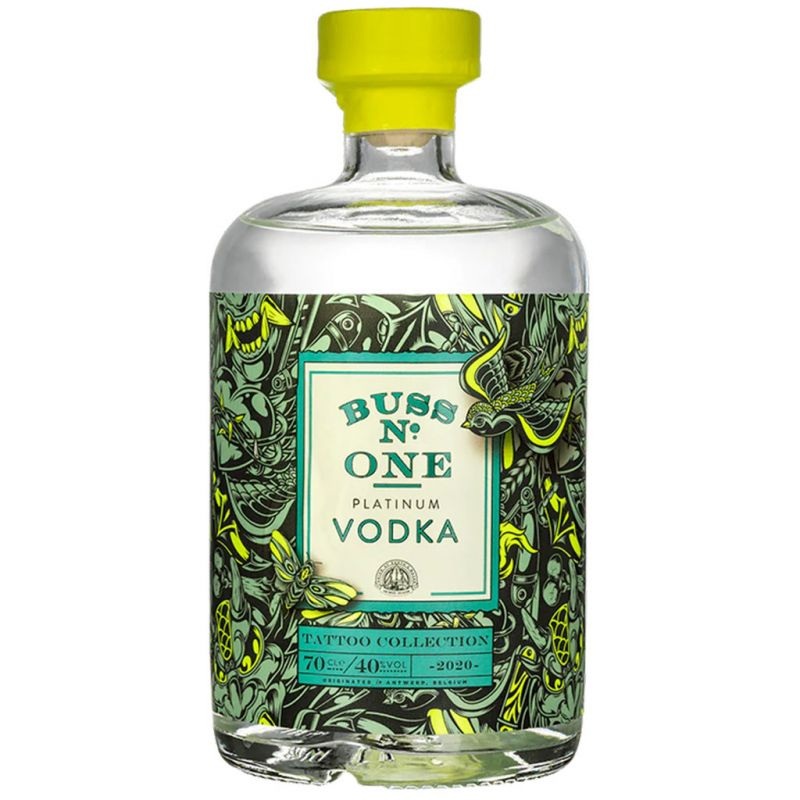 Buss N One Platinum Tattoo Collection Vodka | 700ML