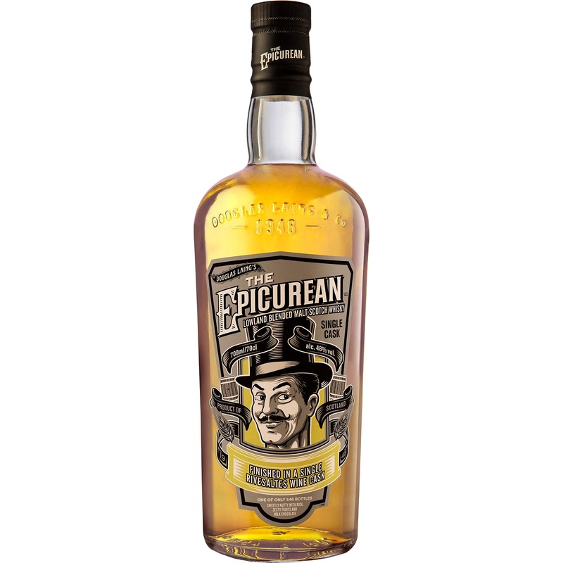 The Epicurean Lowland Blended Malt Rivesaltes Cask Scotch Whisky | 700ML