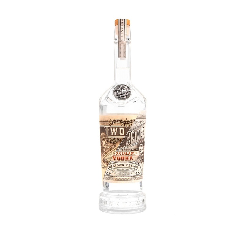 Two James 28 Island Vodka