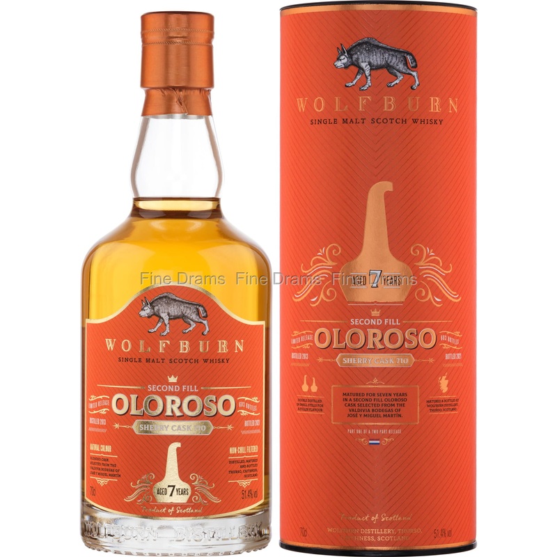 Wolfburn (D.2013, B.2021) Oloroso Sherry Cask # 710 Single Malt Scotch Whisky | 700ML