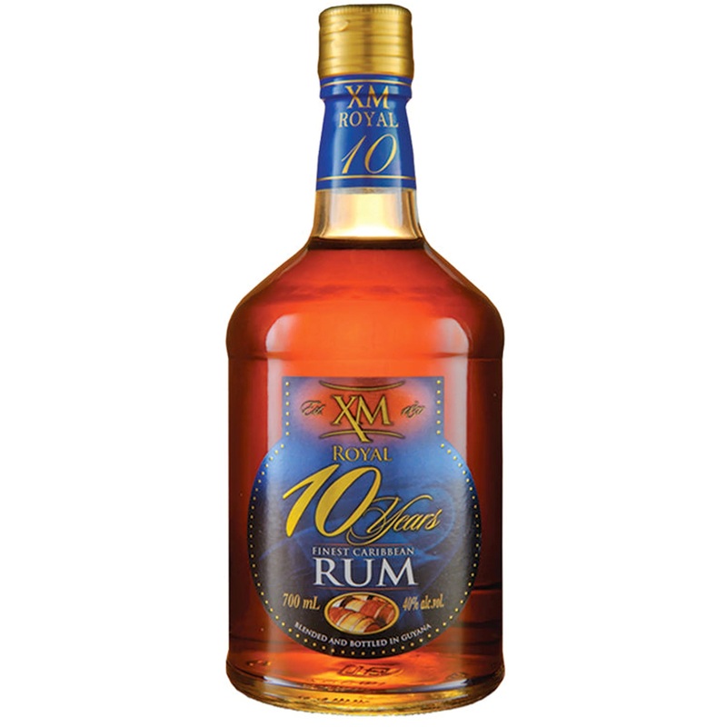 XM Royal 10 Year Old Finest Carribbean Rum | 700ML